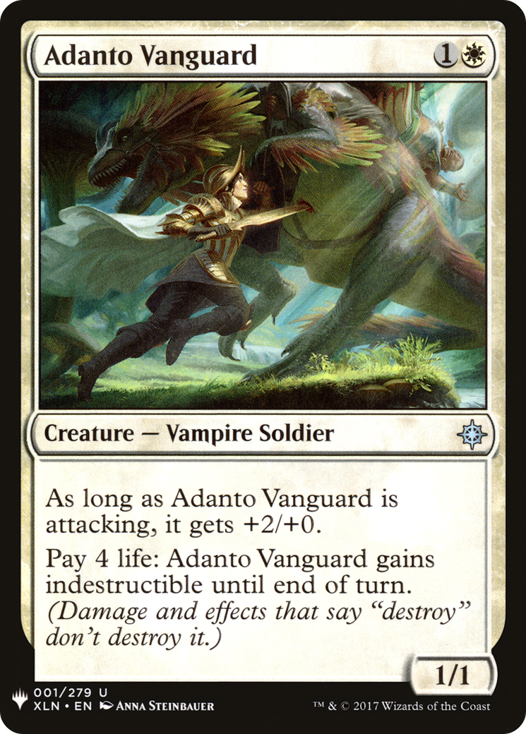 Adanto Vanguard (MB1-010) - Mystery Booster - Premium MTG Single from Wizards of the Coast - Just $0.08! Shop now at Game Crave Tournament Store