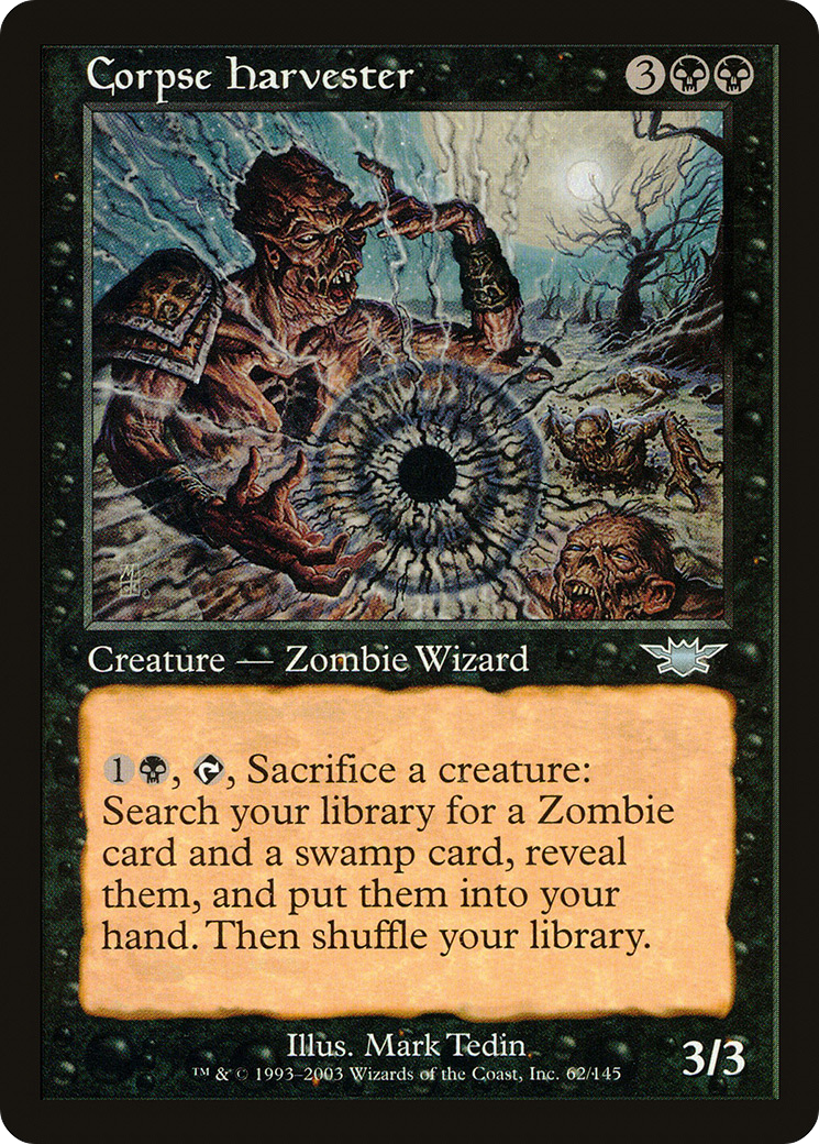 Corpse Harvester (LGN-062) - Legions Foil - Premium MTG Single from Wizards of the Coast - Just $4.23! Shop now at Game Crave Tournament Store