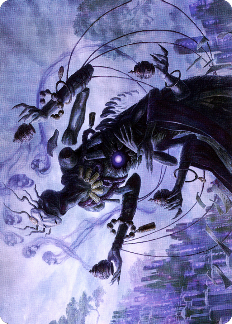 Myojin of Grim Betrayal // Myojin of Grim Betrayal (ANEO-009) - Neon Dynasty Art Series (Borderless) - Premium MTG Single from Wizards of the Coast - Just $0! Shop now at Game Crave Tournament Store
