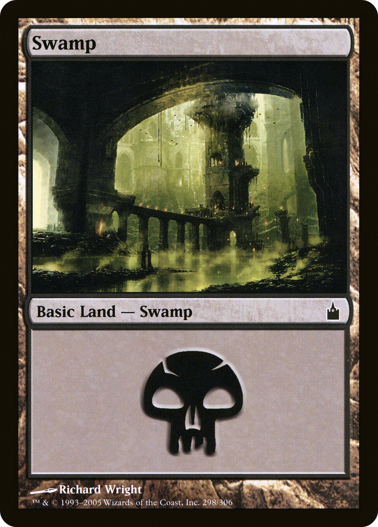 Swamp (RAV-298) - Ravnica: City of Guilds Foil - Premium MTG Single from Wizards of the Coast - Just $0.10! Shop now at Game Crave Tournament Store