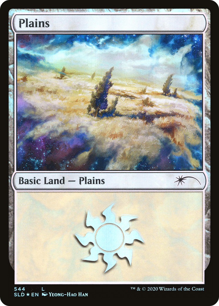 Plains (SLD-544) - Secret Lair Drop Foil - Premium MTG Single from Wizards of the Coast - Just $0.47! Shop now at Game Crave Tournament Store