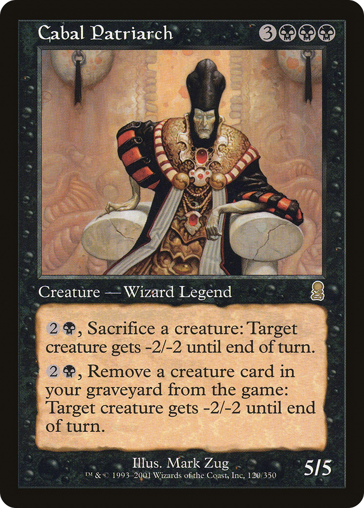 Cabal Patriarch (ODY-120) - Odyssey - Premium MTG Single from Wizards of the Coast - Just $0.09! Shop now at Game Crave Tournament Store