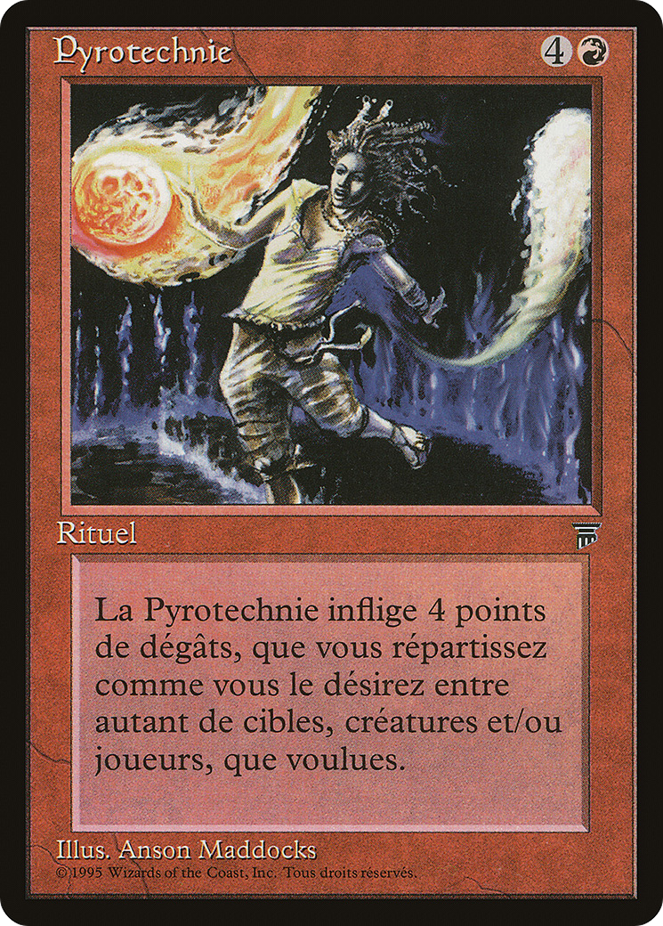 Pyrotechnics (REN-093) - Renaissance - Premium MTG Single from Wizards of the Coast - Just $1.20! Shop now at Game Crave Tournament Store