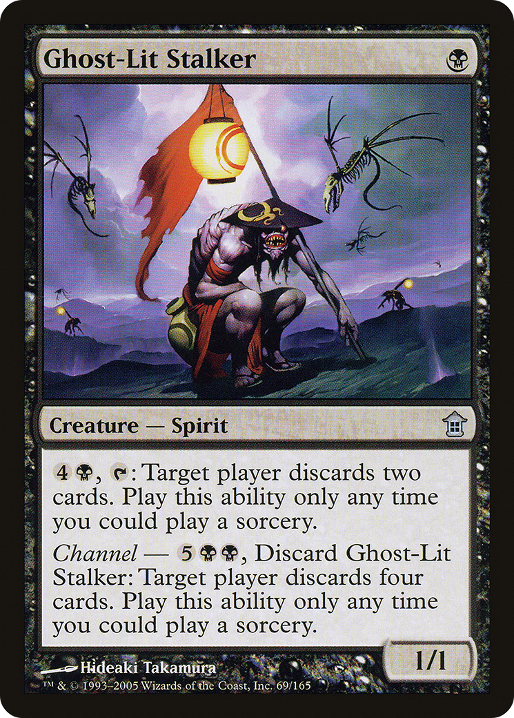Ghost-Lit Stalker (SOK-069) - Saviors of Kamigawa - Premium MTG Single from Wizards of the Coast - Just $0.25! Shop now at Game Crave Tournament Store