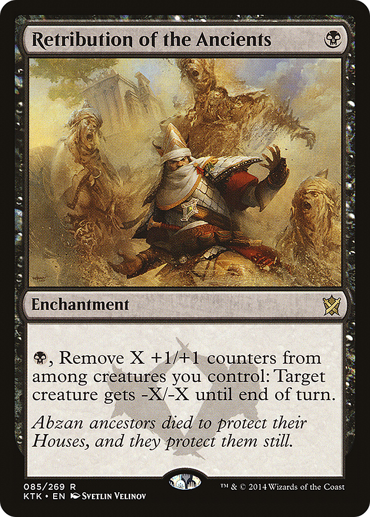 Retribution of the Ancients (KTK-085) - Khans of Tarkir Foil - Premium MTG Single from Wizards of the Coast - Just $2.26! Shop now at Game Crave Tournament Store
