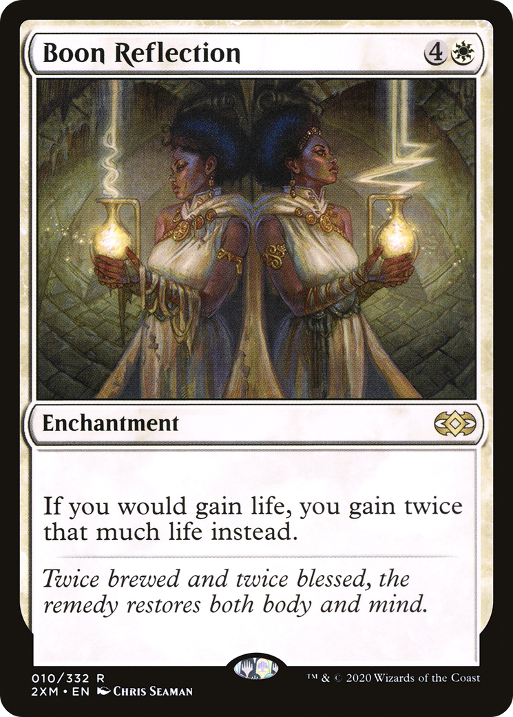 Boon Reflection (2XM-010) - Double Masters Foil - Premium MTG Single from Wizards of the Coast - Just $2.24! Shop now at Game Crave Tournament Store