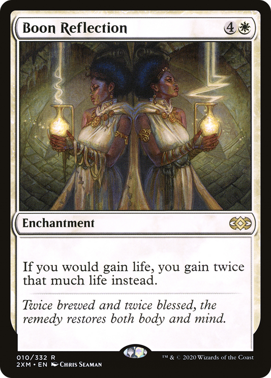 Boon Reflection (2XM-010) - Double Masters Foil - Premium MTG Single from Wizards of the Coast - Just $2.24! Shop now at Game Crave Tournament Store