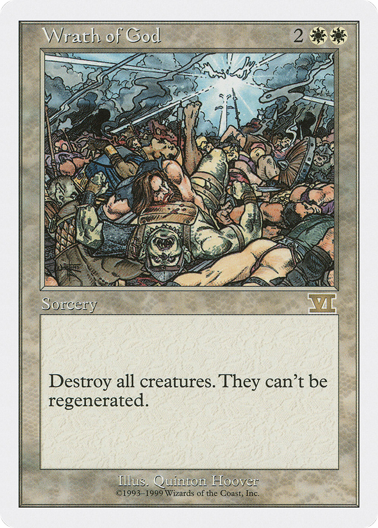 Wrath of God (BRB-100) - Battle Royale Box Set - Premium MTG Single from Wizards of the Coast - Just $3.26! Shop now at Game Crave Tournament Store