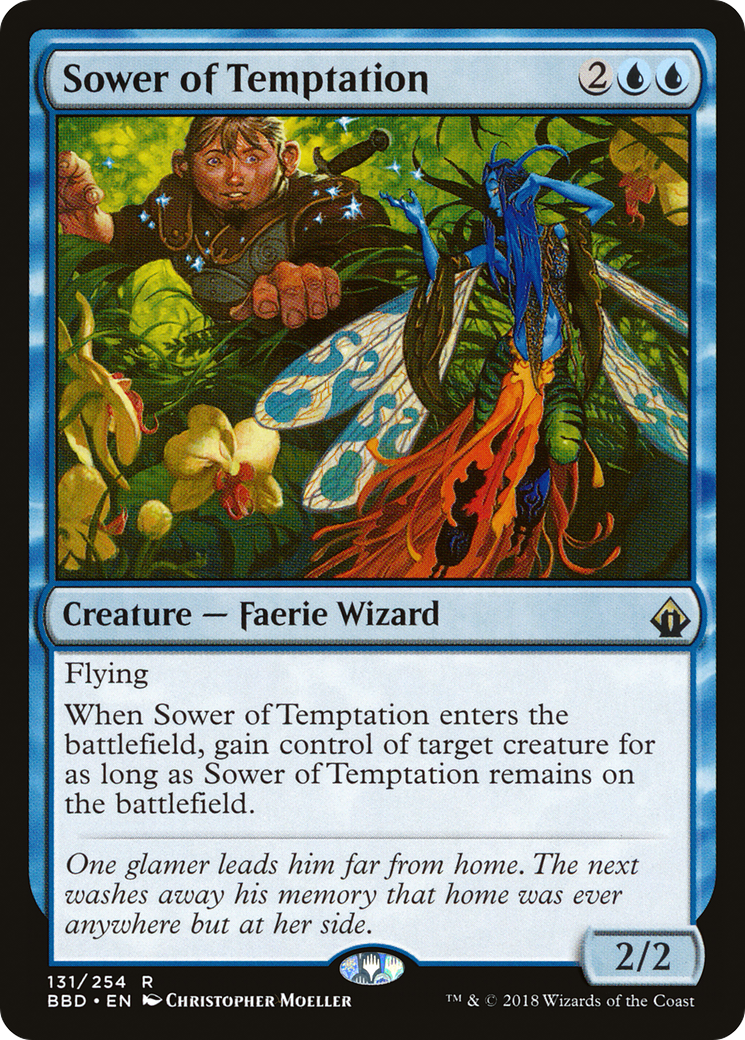 Sower of Temptation (BBD-131) - Battlebond Foil - Premium MTG Single from Wizards of the Coast - Just $2.60! Shop now at Game Crave Tournament Store