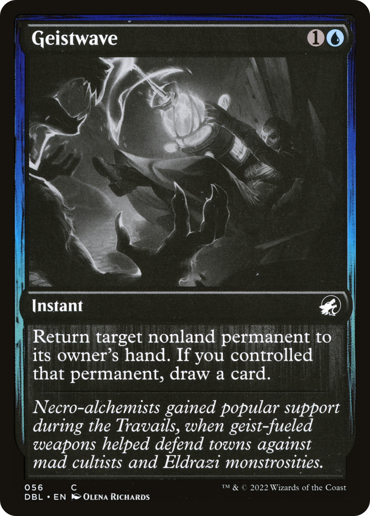 Geistwave (DBL-056) - Innistrad: Double Feature Foil - Premium MTG Single from Wizards of the Coast - Just $0.51! Shop now at Game Crave Tournament Store