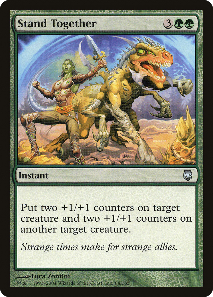 Stand Together (DST-084) - Darksteel - Premium MTG Single from Wizards of the Coast - Just $0.08! Shop now at Game Crave Tournament Store