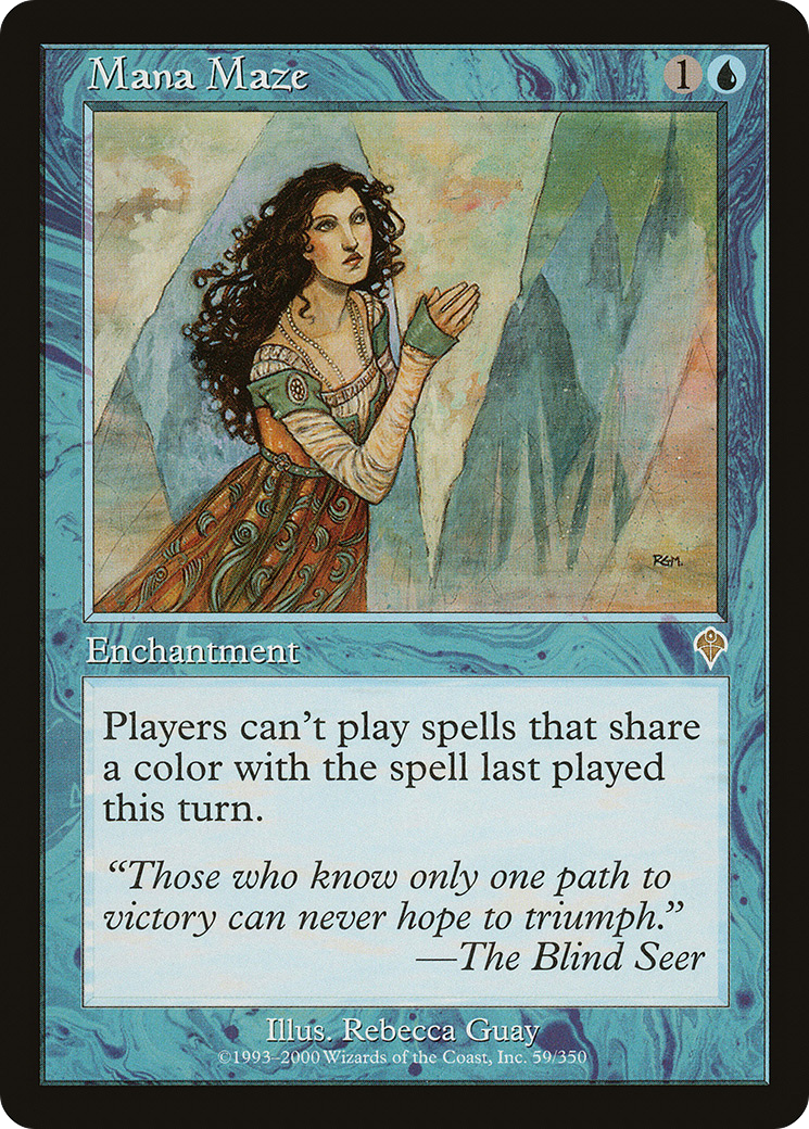 Mana Maze (INV-059) - Invasion Foil - Premium MTG Single from Wizards of the Coast - Just $11.50! Shop now at Game Crave Tournament Store