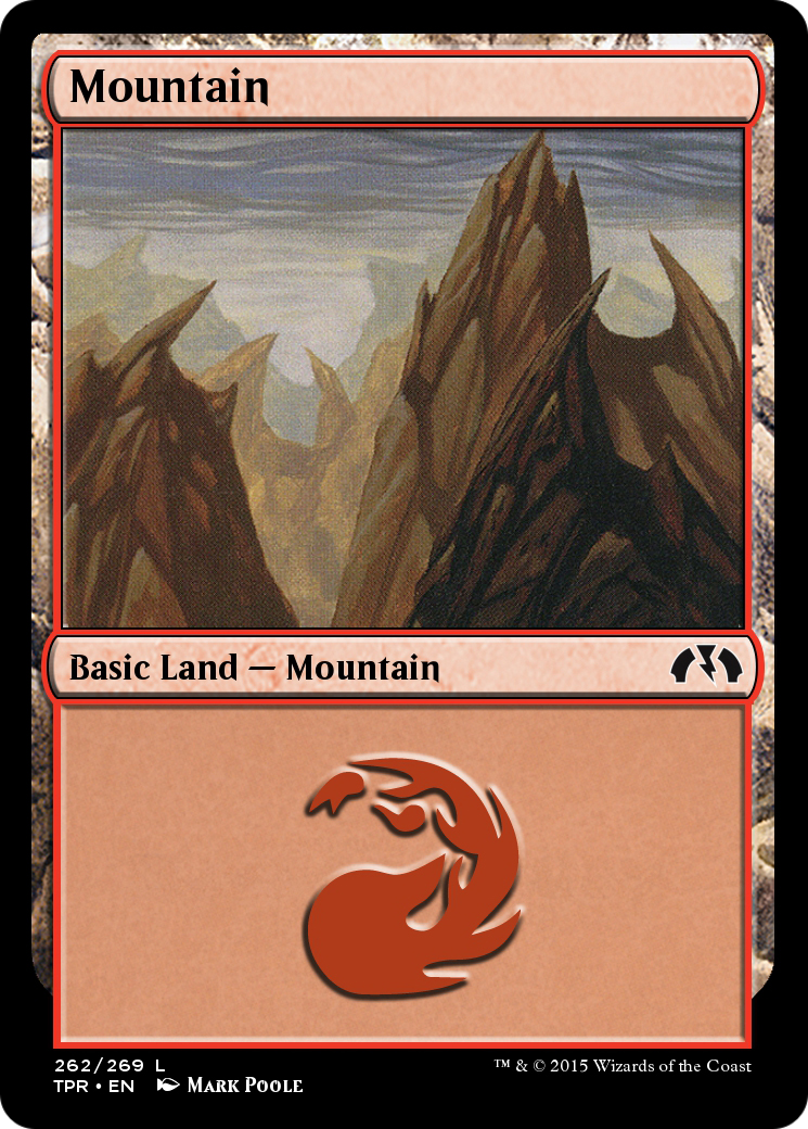 Mountain (TPR-262) - Tempest Remastered Foil - Premium MTG Single from Wizards of the Coast - Just $0! Shop now at Game Crave Tournament Store