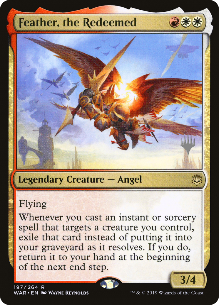 Feather, the Redeemed (PWAR-197P) - War of the Spark Promos - Premium MTG Single from Wizards of the Coast - Just $0.16! Shop now at Game Crave Tournament Store