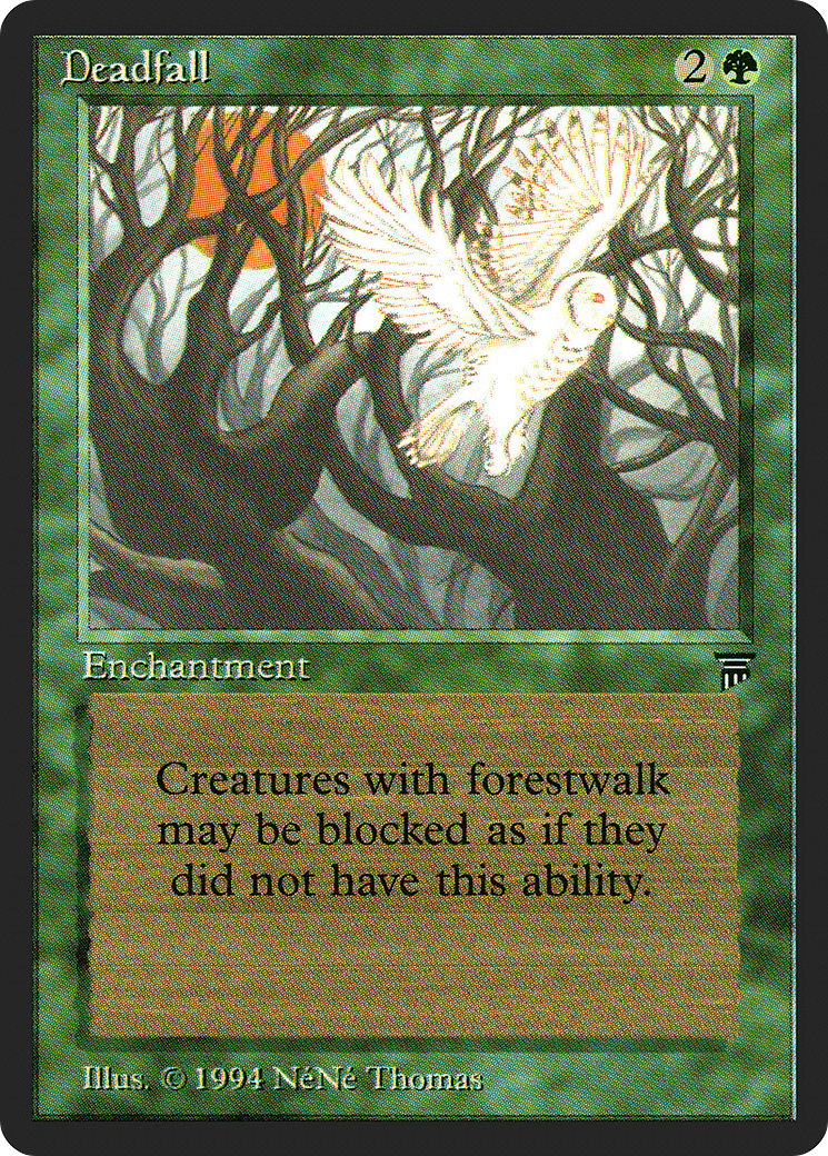 Deadfall (LEG-181) - Legends - Premium MTG Single from Wizards of the Coast - Just $0.35! Shop now at Game Crave Tournament Store
