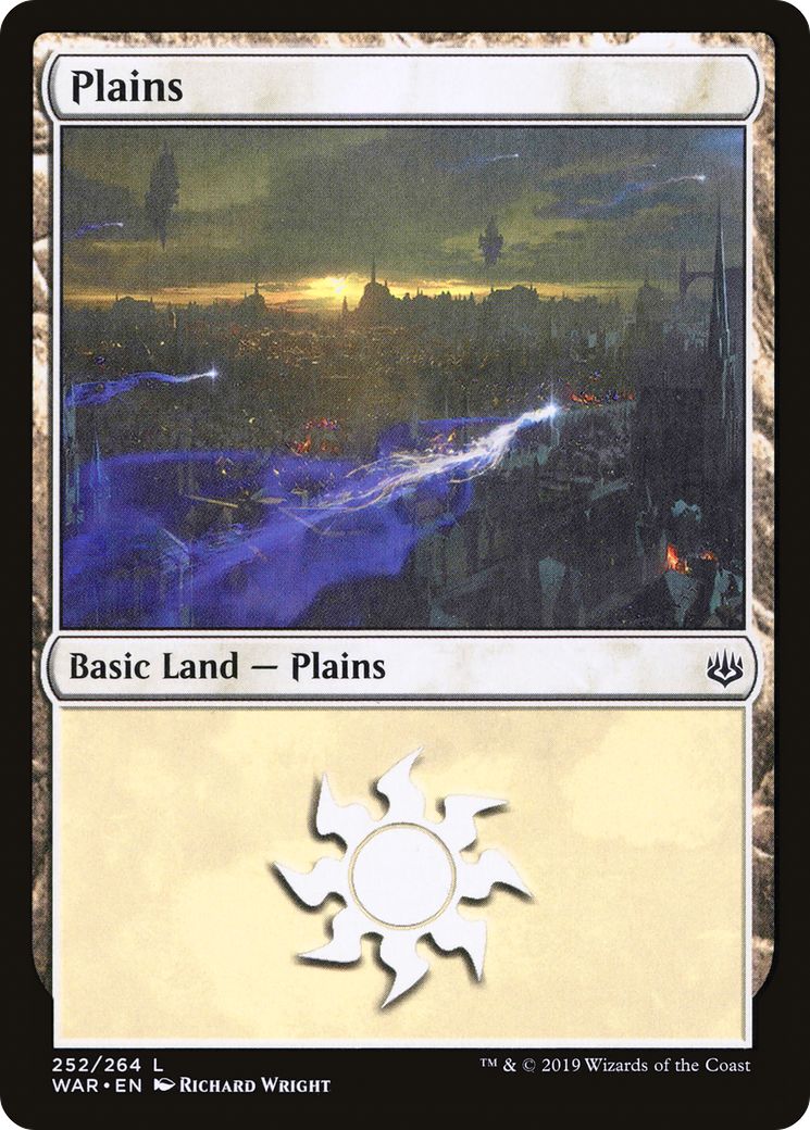 Plains (WAR-252) - War of the Spark - Premium MTG Single from Wizards of the Coast - Just $0.08! Shop now at Game Crave Tournament Store