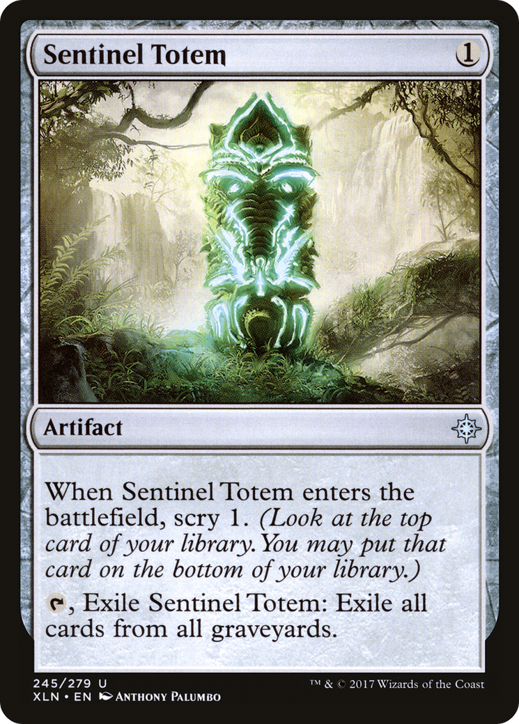 Sentinel Totem (XLN-245) - Ixalan Foil - Premium MTG Single from Wizards of the Coast - Just $0.45! Shop now at Game Crave Tournament Store