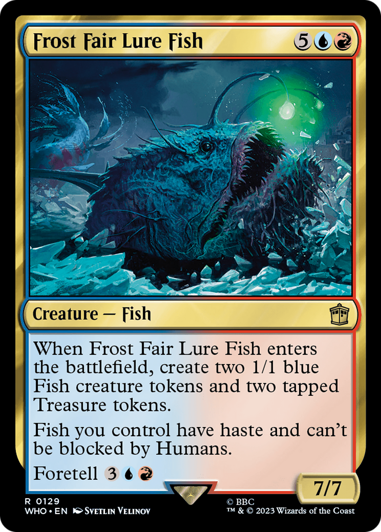 Frost Fair Lure Fish (WHO-129) - Doctor Who - Premium MTG Single from Wizards of the Coast - Just $0.08! Shop now at Game Crave Tournament Store