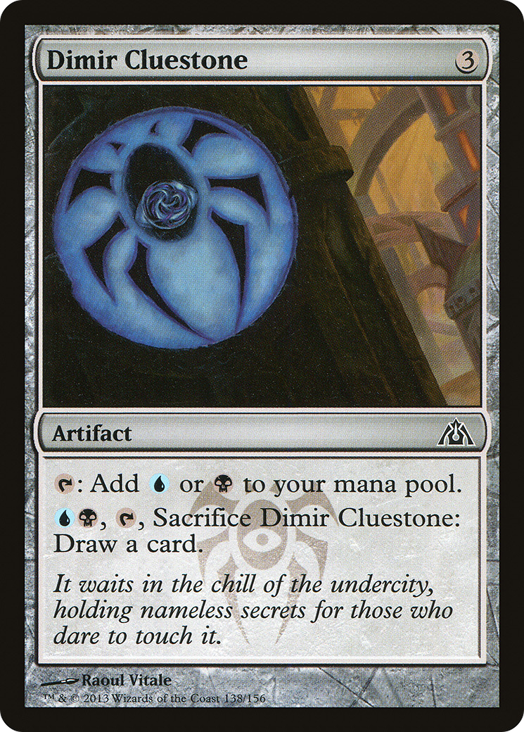 Dimir Cluestone (DGM-138) - Dragon's Maze - Premium MTG Single from Wizards of the Coast - Just $0.25! Shop now at Game Crave Tournament Store