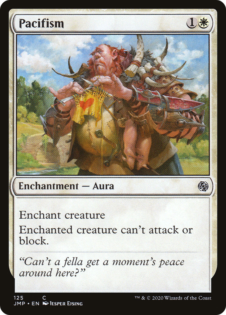 Pacifism (JMP-125) - Jumpstart - Premium MTG Single from Wizards of the Coast - Just $0.08! Shop now at Game Crave Tournament Store