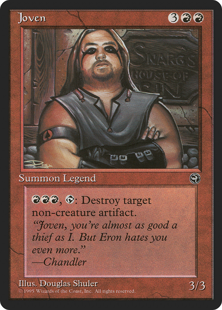 Joven (HML-077) - Homelands - Premium MTG Single from Wizards of the Coast - Just $0.08! Shop now at Game Crave Tournament Store