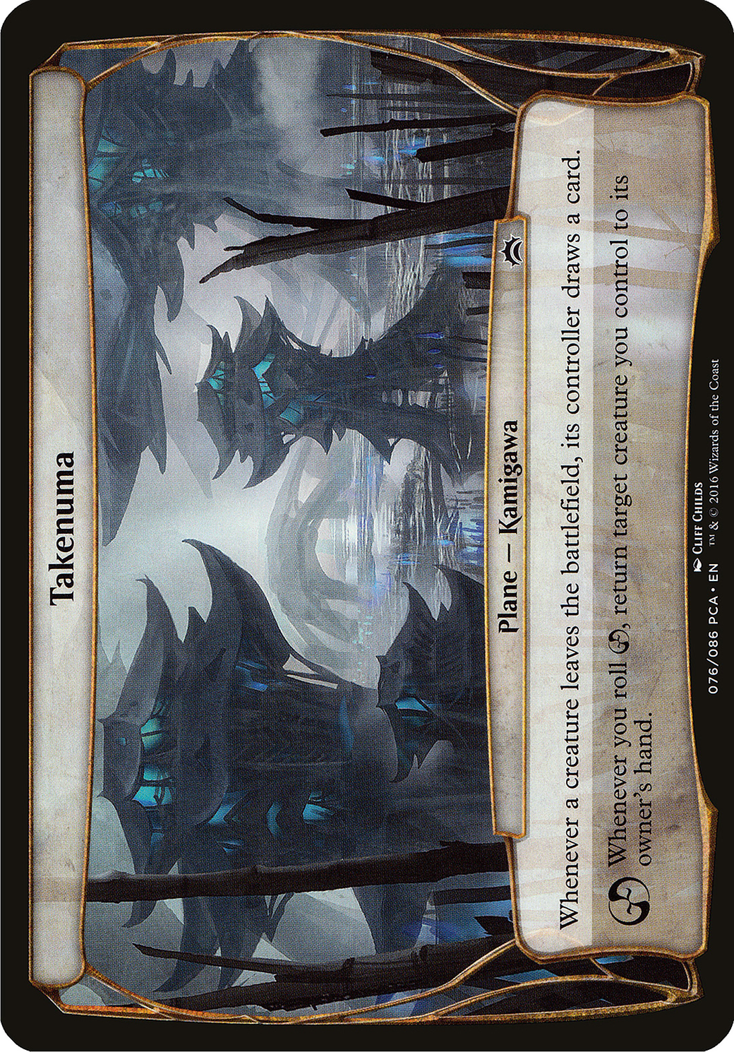 Takenuma (OPCA-076) - Planechase Anthology Planes - Premium MTG Single from Wizards of the Coast - Just $1.03! Shop now at Game Crave Tournament Store