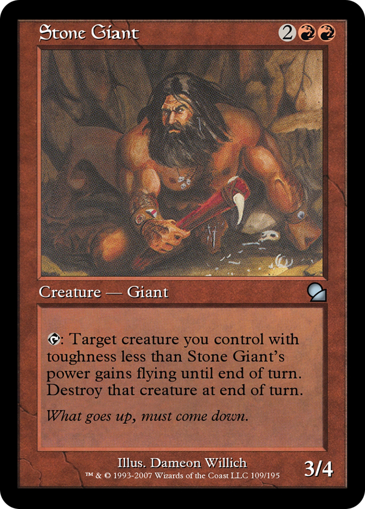 Stone Giant (ME1-109) - Masters Edition Foil - Premium MTG Single from Wizards of the Coast - Just $0! Shop now at Game Crave Tournament Store