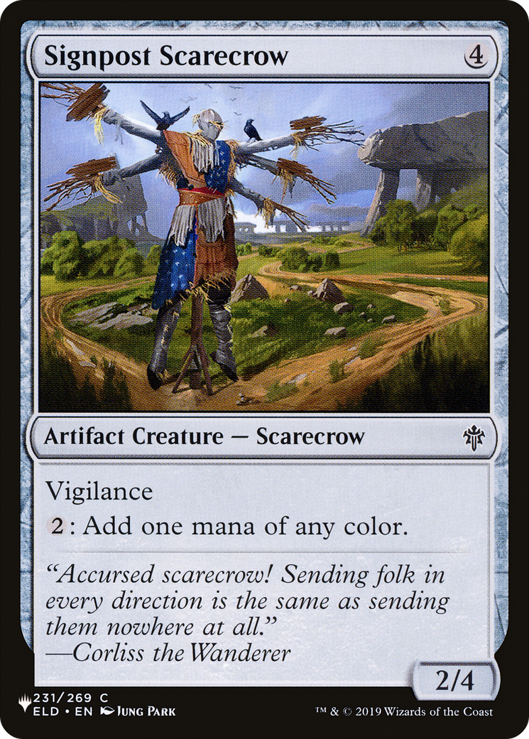 Signpost Scarecrow (PLIST-570) - The List - Premium MTG Single from Wizards of the Coast - Just $0.08! Shop now at Game Crave Tournament Store