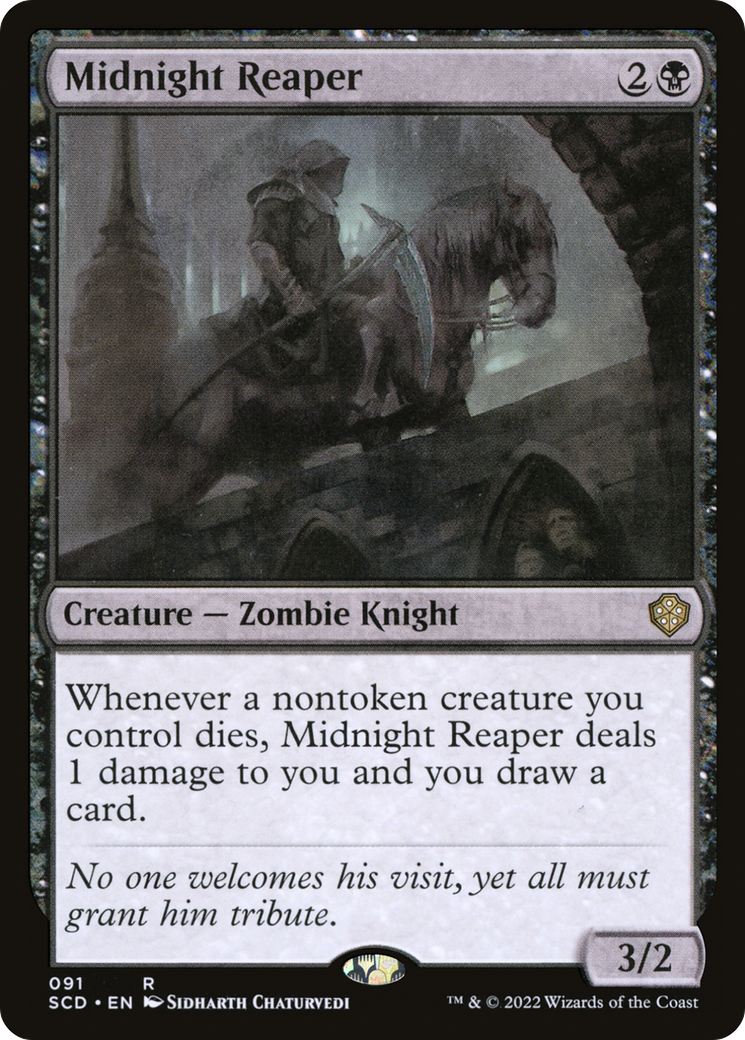 Midnight Reaper (SCD-091) - Starter Commander Decks - Premium MTG Single from Wizards of the Coast - Just $0.08! Shop now at Game Crave Tournament Store