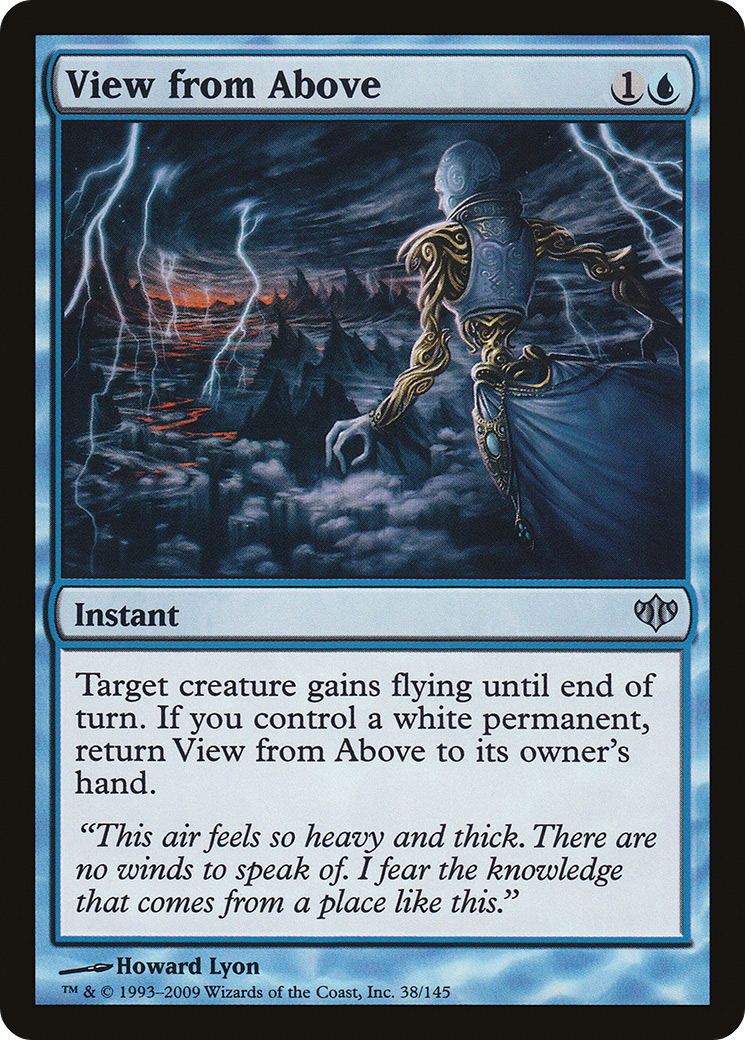 View from Above (CON-038) - Conflux - Premium MTG Single from Wizards of the Coast - Just $0.08! Shop now at Game Crave Tournament Store