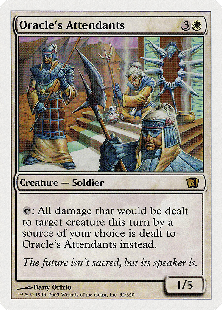 Oracle's Attendants (8ED-032) - Eighth Edition - Premium MTG Single from Wizards of the Coast - Just $0.12! Shop now at Game Crave Tournament Store