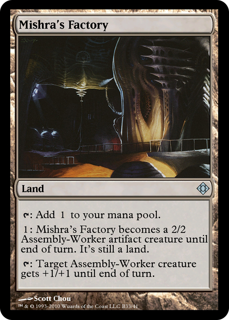 Mishra's Factory (TD0-B33) - Magic Online Theme Decks - Premium MTG Single from Wizards of the Coast - Just $0! Shop now at Game Crave Tournament Store