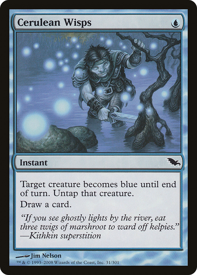 Cerulean Wisps (SHM-031) - Shadowmoor - Premium MTG Single from Wizards of the Coast - Just $0.77! Shop now at Game Crave Tournament Store