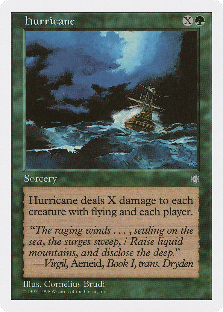Hurricane (ATH-058) - Anthologies - Premium MTG Single from Wizards of the Coast - Just $0.09! Shop now at Game Crave Tournament Store