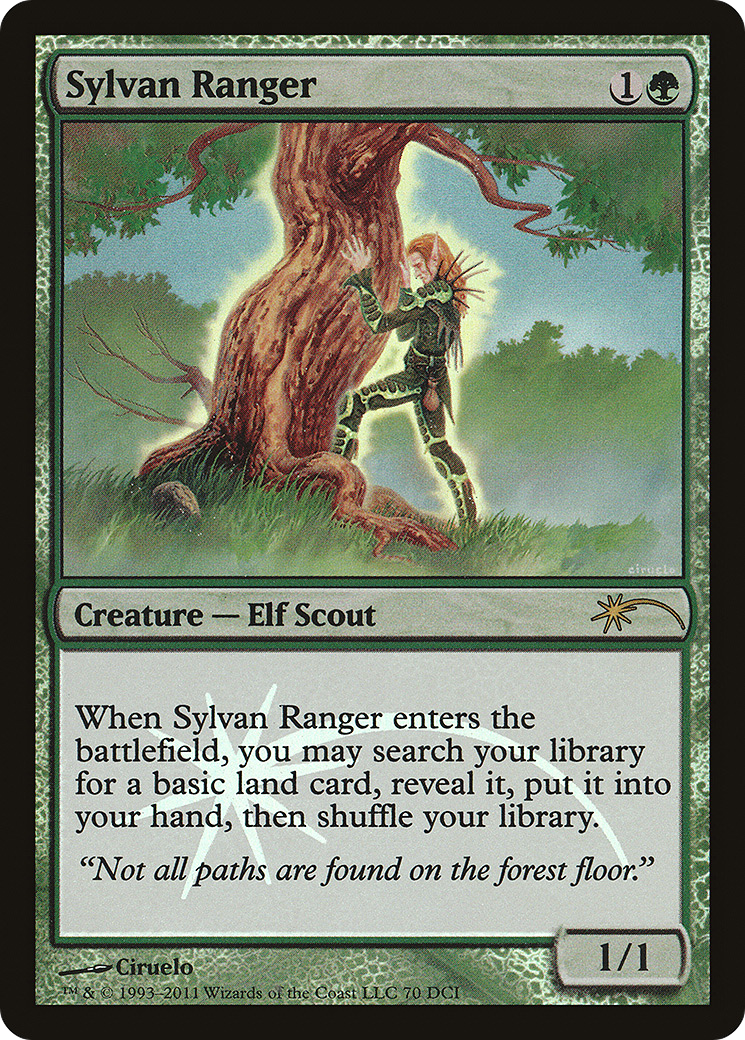 Sylvan Ranger (PDCI-070) - DCI Promos Foil - Premium MTG Single from Wizards of the Coast - Just $0.73! Shop now at Game Crave Tournament Store