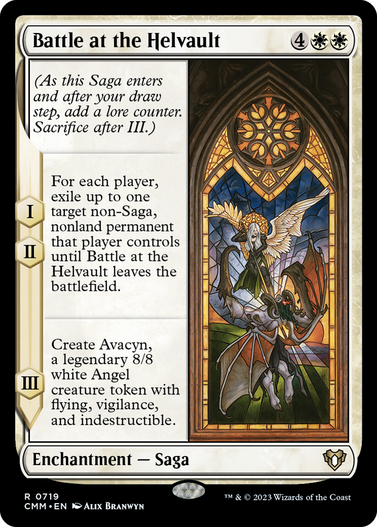 Battle at the Helvault (CMM-719) - Commander Masters - Premium MTG Single from Wizards of the Coast - Just $0.95! Shop now at Game Crave Tournament Store