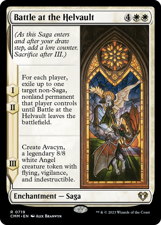 Battle at the Helvault (CMM-719) - Commander Masters - Premium MTG Single from Wizards of the Coast - Just $0.95! Shop now at Game Crave Tournament Store