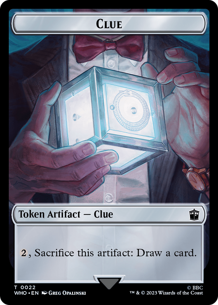 Clue (TWHO-022) - Doctor Who Tokens - Premium MTG Single from Wizards of the Coast - Just $0! Shop now at Game Crave Tournament Store