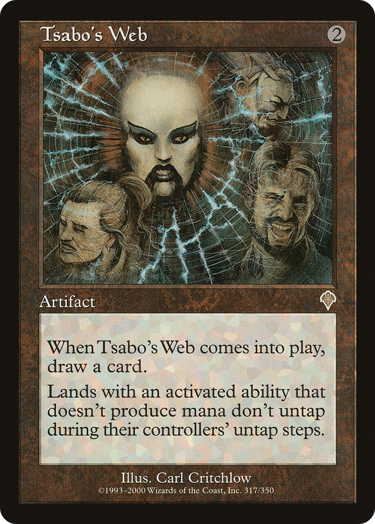 Tsabo's Web (INV-317) - Invasion Foil - Premium MTG Single from Wizards of the Coast - Just $6! Shop now at Game Crave Tournament Store