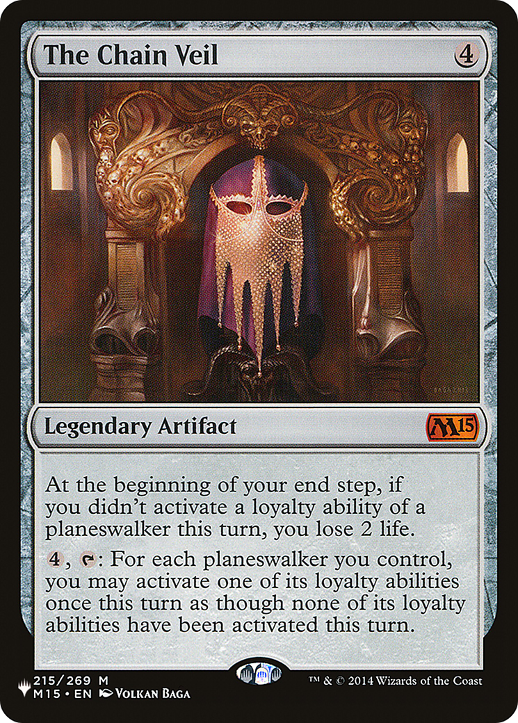 The Chain Veil (PLIST-247) - The List - Premium MTG Single from Wizards of the Coast - Just $1.08! Shop now at Game Crave Tournament Store