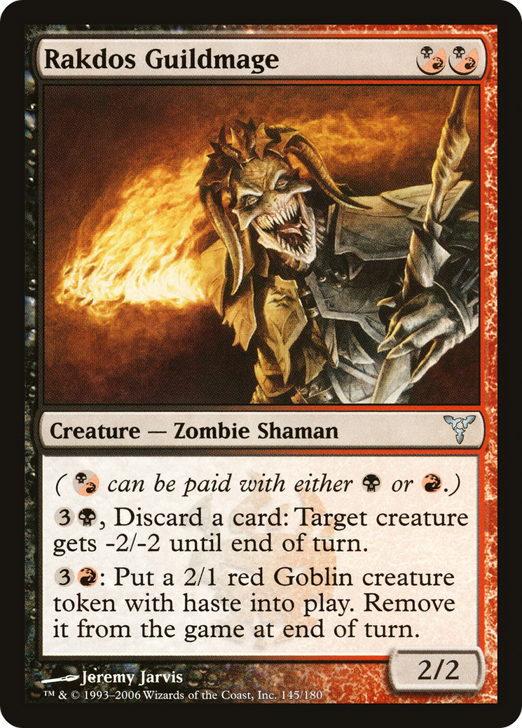Rakdos Guildmage (DIS-145) - Dissension - Premium MTG Single from Wizards of the Coast - Just $0.25! Shop now at Game Crave Tournament Store