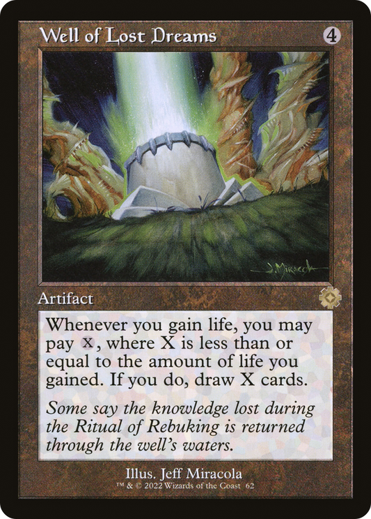 Well of Lost Dreams (BRR-062) - The Brothers' War Retro Artifacts - Premium MTG Single from Wizards of the Coast - Just $0.09! Shop now at Game Crave Tournament Store