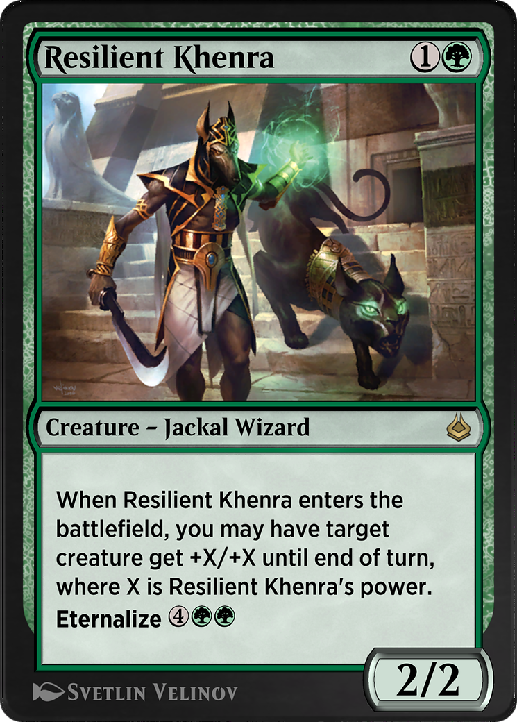 Resilient Khenra (AKR-212) - Amonkhet Remastered - Premium MTG Single from Wizards of the Coast - Just $0! Shop now at Game Crave Tournament Store