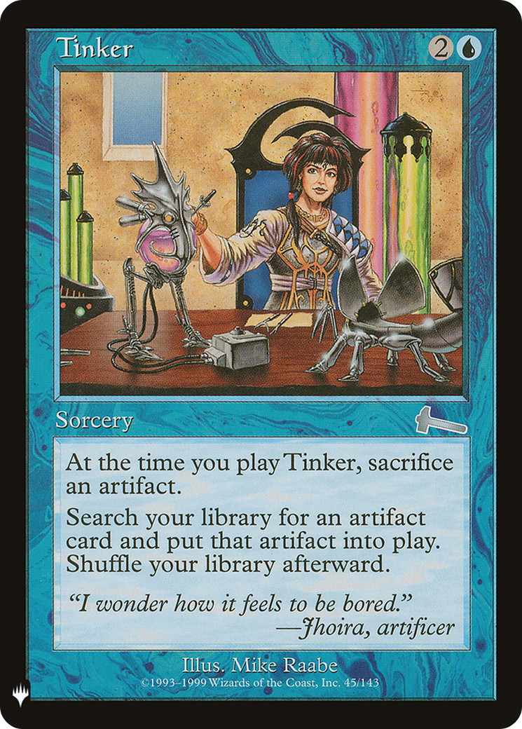 Tinker (MB1-527) - Mystery Booster - Premium MTG Single from Wizards of the Coast - Just $2.20! Shop now at Game Crave Tournament Store