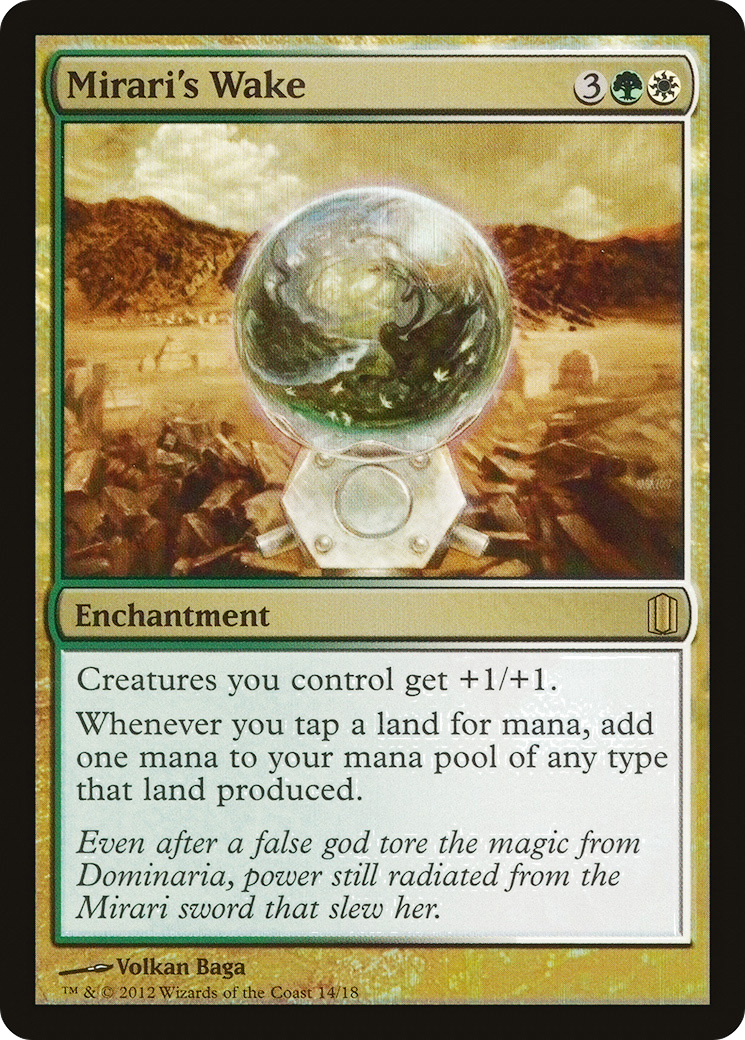 Mirari's Wake (CM1-014) - Commander's Arsenal Foil - Premium MTG Single from Wizards of the Coast - Just $1.78! Shop now at Game Crave Tournament Store