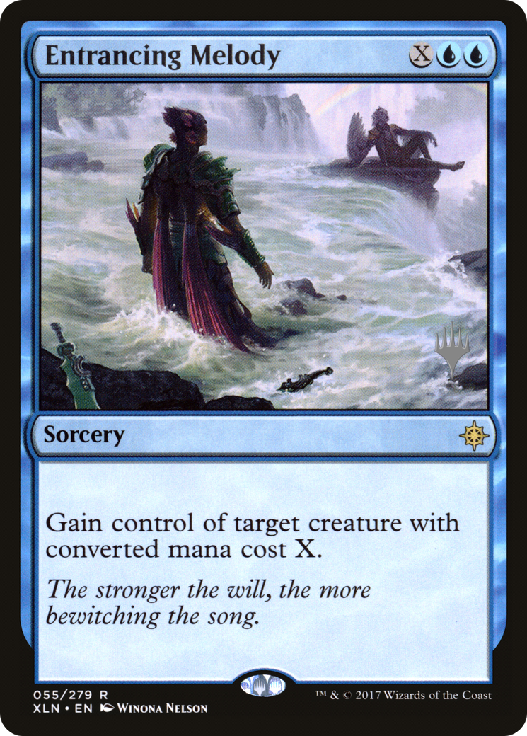Entrancing Melody (PXLN-55P) - Ixalan Promos - Premium MTG Single from Wizards of the Coast - Just $0.47! Shop now at Game Crave Tournament Store