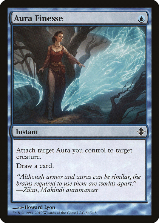Aura Finesse (ROE-054) - Rise of the Eldrazi - Premium MTG Single from Wizards of the Coast - Just $0.08! Shop now at Game Crave Tournament Store