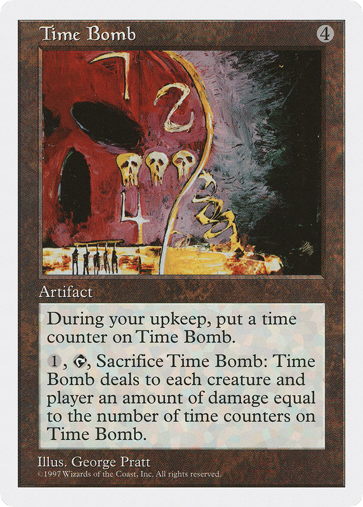 Time Bomb (5ED-404) - Fifth Edition - Premium MTG Single from Wizards of the Coast - Just $0.11! Shop now at Game Crave Tournament Store
