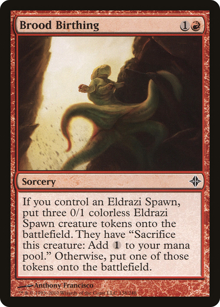 Brood Birthing (ROE-138) - Rise of the Eldrazi - Premium MTG Single from Wizards of the Coast - Just $0.10! Shop now at Game Crave Tournament Store