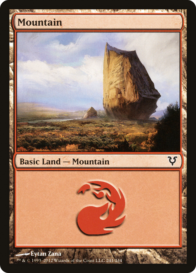 Mountain (AVR-241) - Avacyn Restored - Premium MTG Single from Wizards of the Coast - Just $0.25! Shop now at Game Crave Tournament Store